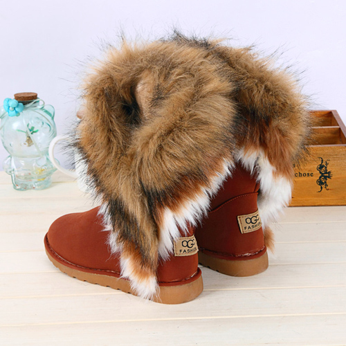 chestnut snow boots