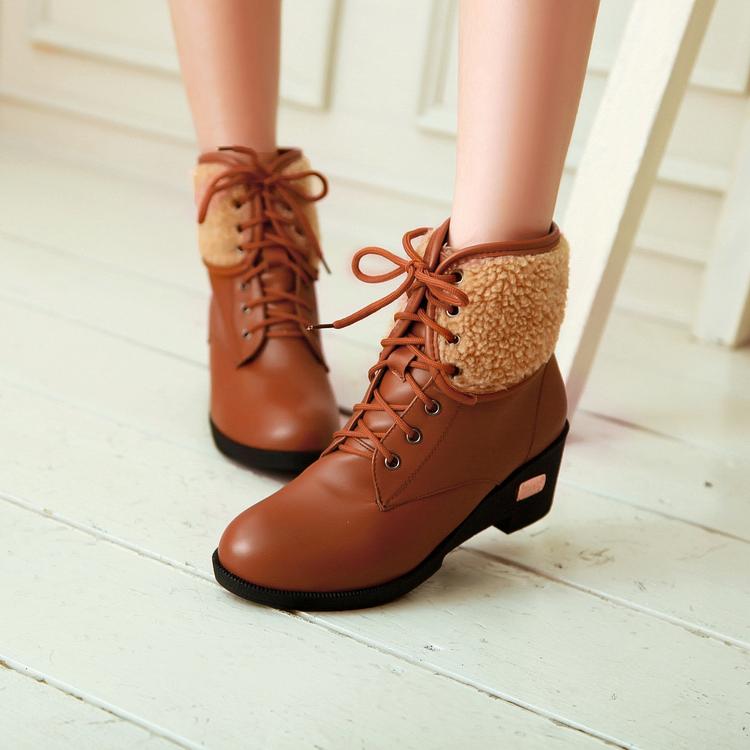blue lace up boots ladies