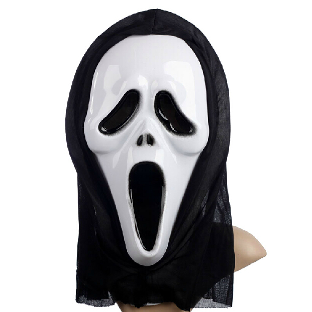 Halloween Screaming Face PVC Mask_Mask_Accessories_Costumes/Cosplay ...